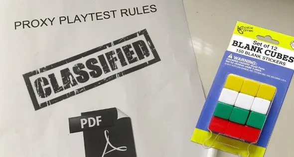 Proxy Playtest 1 - Exciting Times!